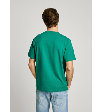 Pepe Jeans Contrast Connor T-shirt green