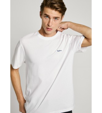 Pepe Jeans Maglietta bianca a contrasto Connor