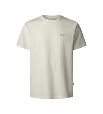 Pepe Jeans Contrast Connor T-shirt off-white