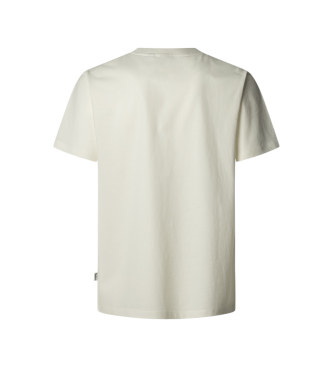 Pepe Jeans Contrast Connor T-shirt off-white