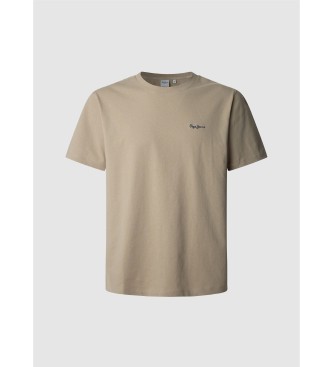 Pepe Jeans Contrast Connor T-shirt beige