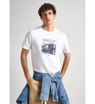 Pepe Jeans T-shirt Cooper branca
