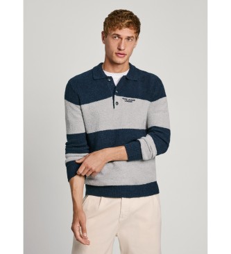 Pepe Jeans Cooper polo shirt navy, grey