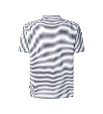 Pepe Jeans Polo Corbin Stripes branco