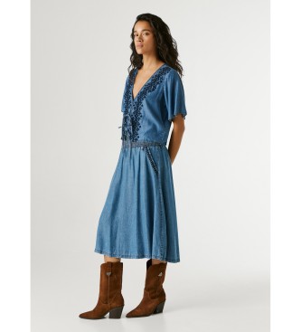 Pepe Jeans Saia Corina azul