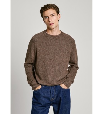 Pepe Jeans Rjav pulover Cred