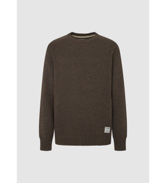 Pepe Jeans Rjav pulover Cred