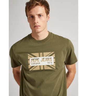 Pepe Jeans Credick groen T-shirt