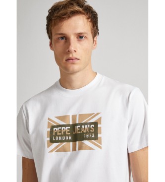 Pepe Jeans T-shirt Credick vit