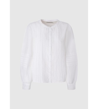 Pepe Jeans Flowing blouse Cristina white