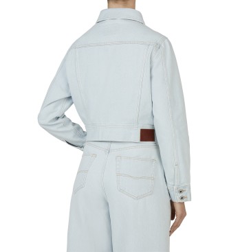 Pepe Jeans Gekrzte Jacke blau