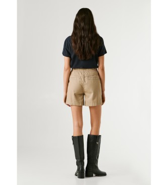 Pepe Jeans Shorts Crusade Zipper beige