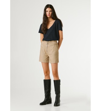 Pepe Jeans Shorts Crusade Zipper beige