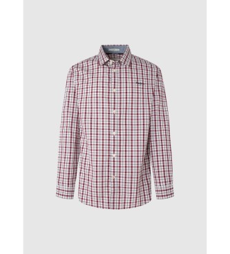 Pepe Jeans Chemise Cunningham rouge