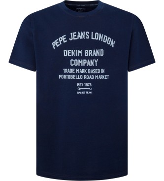 Pepe Jeans Granatowa koszulka Curtis