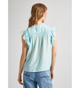 Pepe Jeans Blouse Dakota blauw