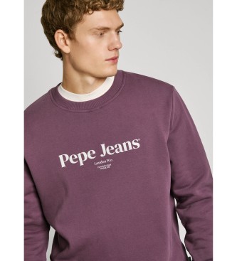 Pepe Jeans Sweatshirt Ddale Crew lilla