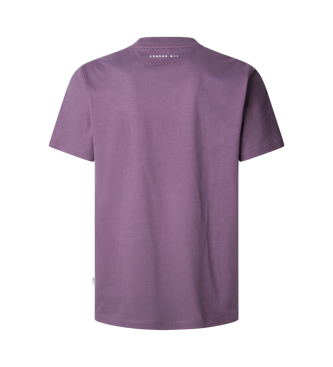 Pepe Jeans T-shirt lilas Dale