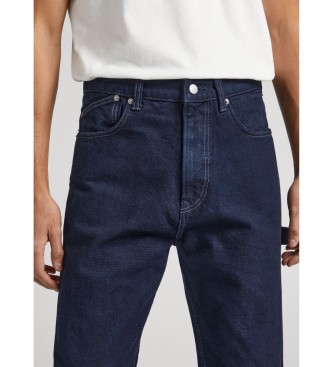 Pepe Jeans Pantaloni in tela Dan blu scuro