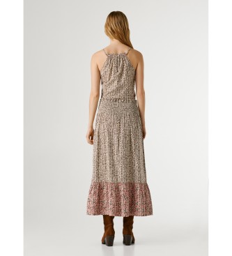 Pepe Jeans Saia Daphne castanha