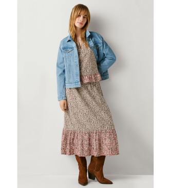 Pepe Jeans Saia Daphne castanha