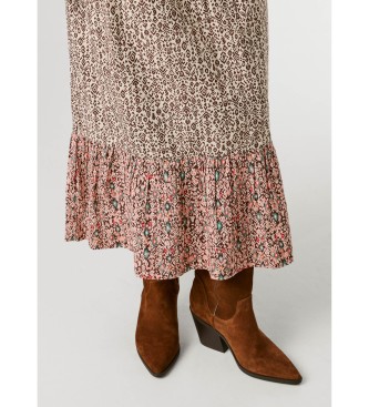 Pepe Jeans Saia Daphne castanha