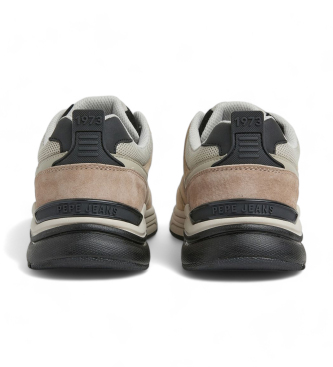 Pepe Jeans Dave Road Leather Sneakers beige