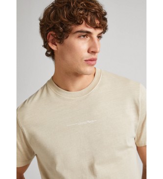 Pepe Jeans T-shirt bege Dave