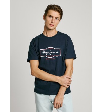 Pepe Jeans Maglietta blu navy Daxton