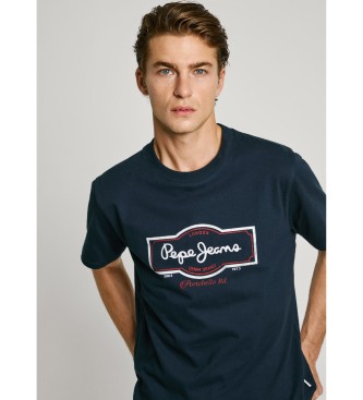 Pepe Jeans Maglietta blu navy Daxton