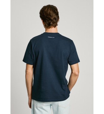 Pepe Jeans Maglietta blu navy Daxton