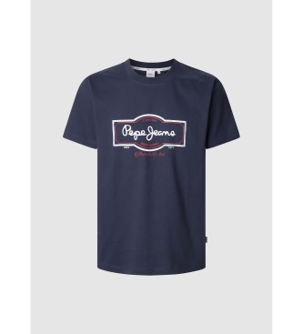 Pepe Jeans Maglietta blu navy Daxton