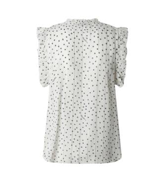 Pepe Jeans Deb blouse wit