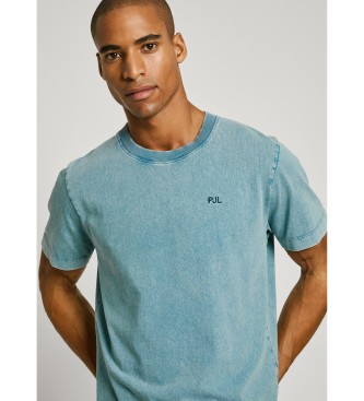 Pepe Jeans T-shirt en jean bleu