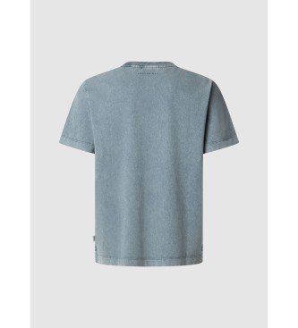 Pepe Jeans T-shirt en jean bleu
