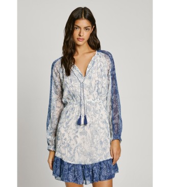 Pepe Jeans Vestido Denise azul