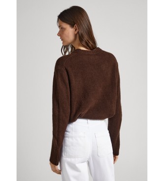 Pepe Jeans Denisse trui bruin