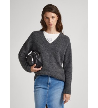 Pepe Jeans Denisse V jumper dark grey