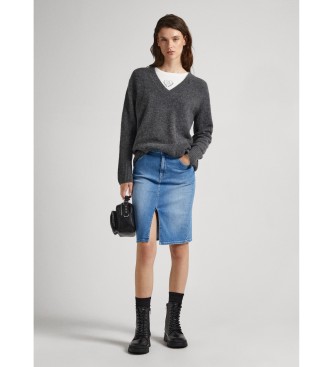 Pepe Jeans Denisse V jumper dark grey
