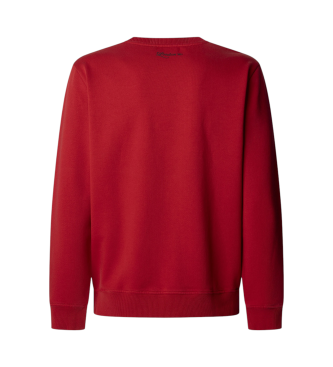 Pepe Jeans Derril Crew Sweatshirt vermelho
