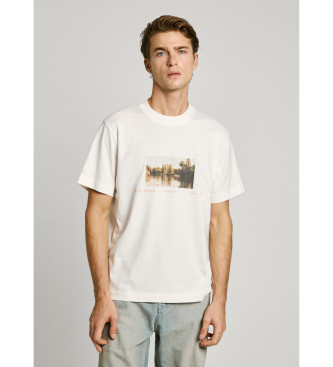 Pepe Jeans T-shirt Desmond blanc