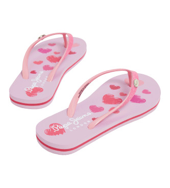 Pepe Jeans Slippers Dorset Life pink