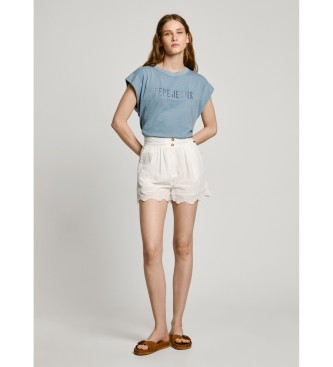 Pepe Jeans Short Douce blanco