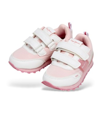 Pepe Jeans Słodkie różowe buty sportowe Sublin