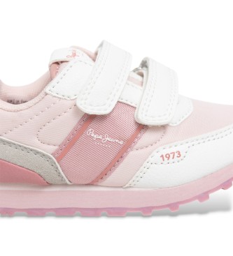 Pepe Jeans Słodkie różowe buty sportowe Sublin