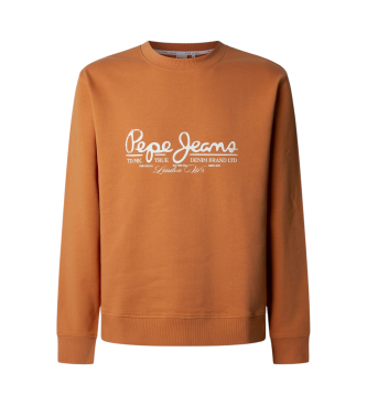 Pepe Jeans Sweater Dumas Crew oranje