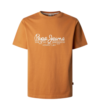 Pepe Jeans Dumas oranje T-shirt