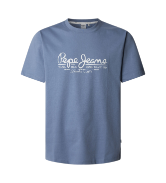 Pepe Jeans Maglietta a maniche corte blu Dumas