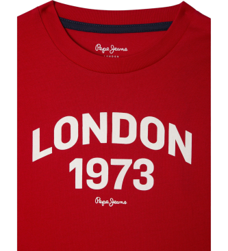 Pepe Jeans T-shirt Dylan rouge