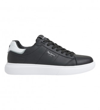 Pepe Jeans Eaton Basic Leather Sneakers black